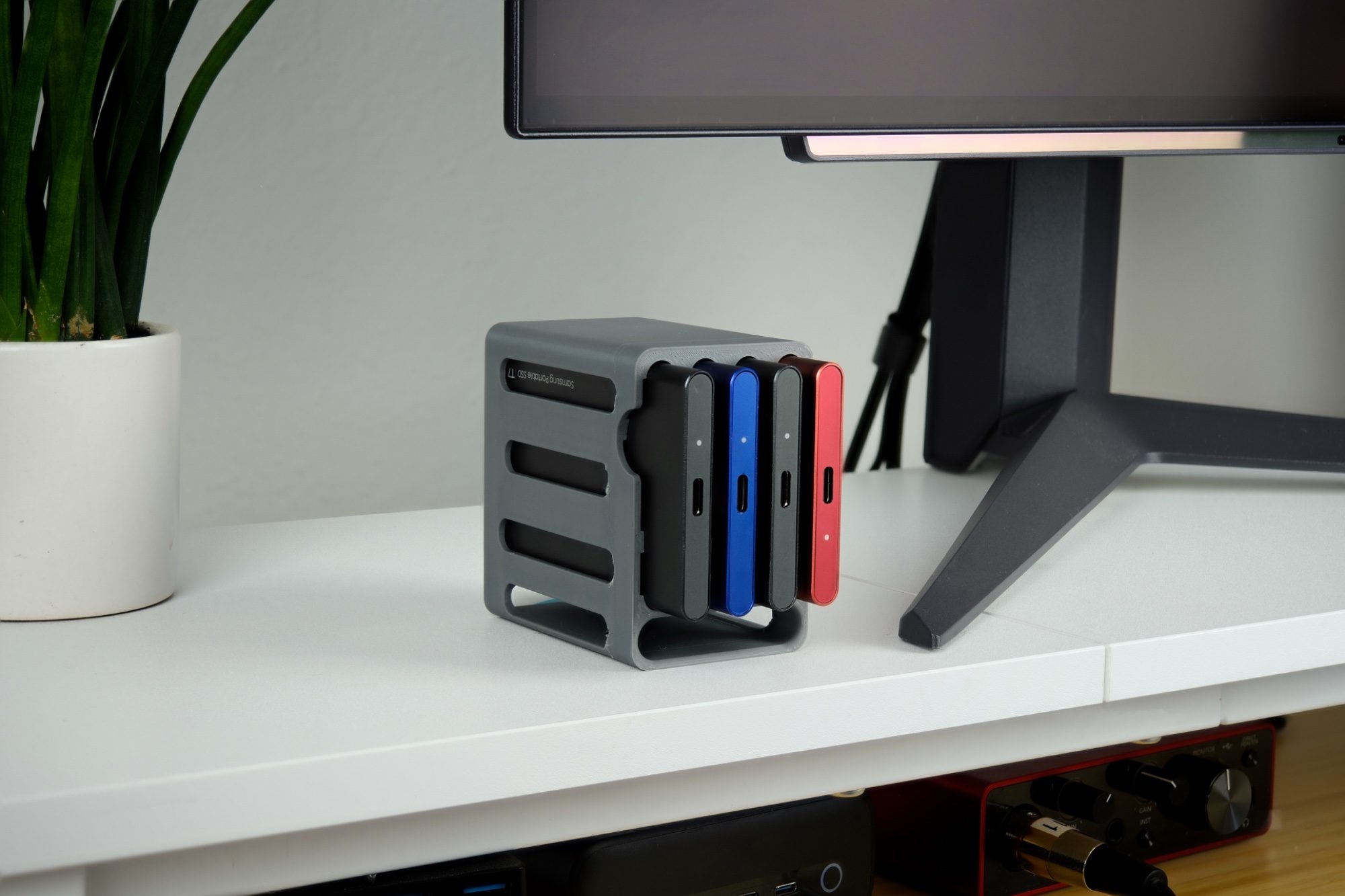 Samsung T7 Portable SSD 3D Printed Storage Container!