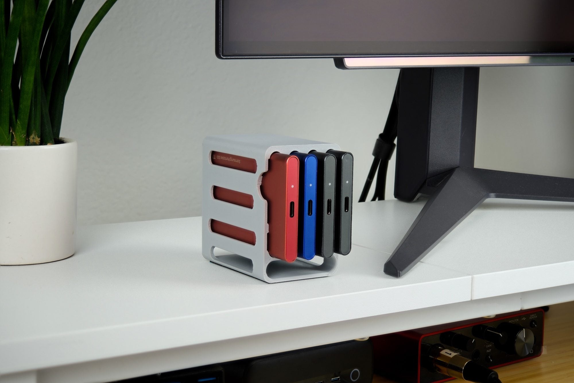 Samsung T7 Portable SSD 3D Printed Storage Container!