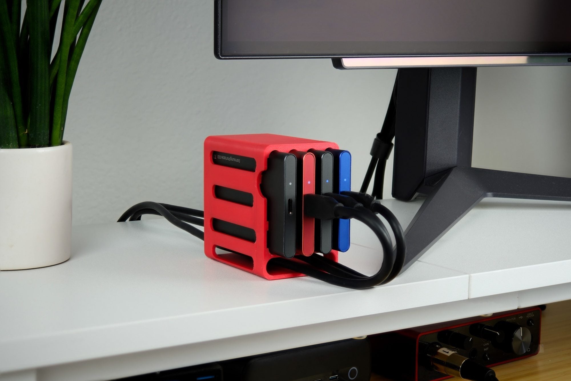 Samsung T7 Portable SSD 3D Printed Storage Container!